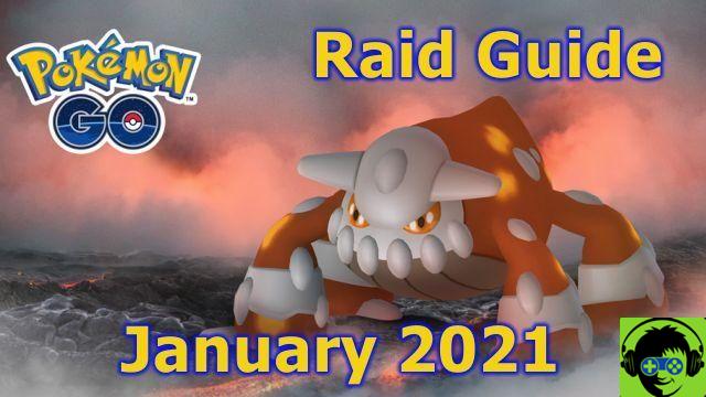 Guía de incursiones de Pokémon GO Heatran - Mejores contadores (enero de 2021)