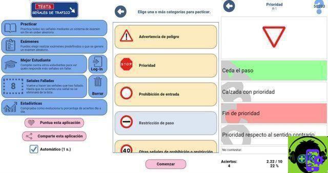 Os melhores aplicativos para aprender sinais de trânsito