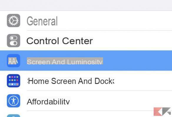 Come cambiare le dimensioni del testo e font su iPhone e iPad