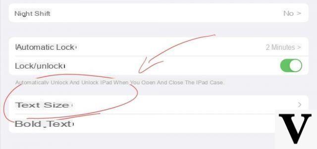 Come cambiare le dimensioni del testo e font su iPhone e iPad