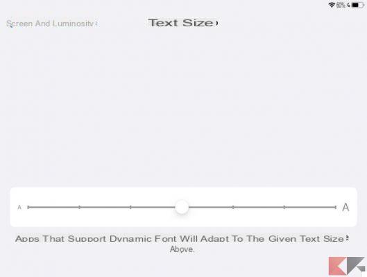 Comment changer la taille du texte et de la police sur iPhone et iPad