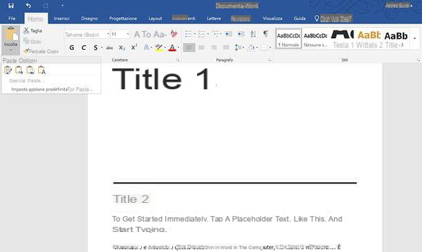 How to add a page in Word