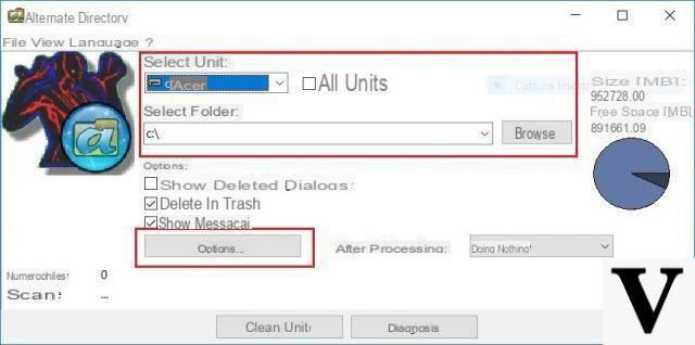 Eliminar archivos de Windows por extensión