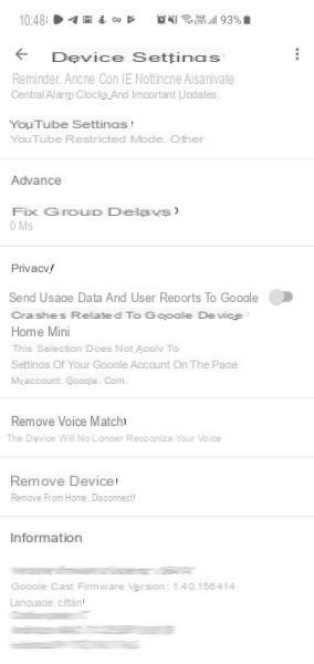 Come aggiornare Google Home