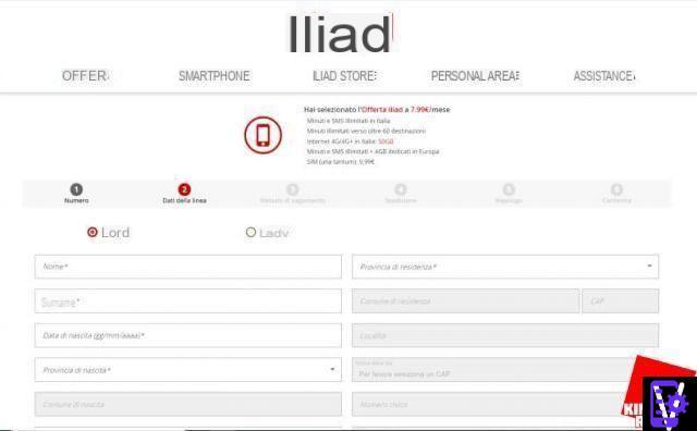 How to switch to Iliad: procedures and costs