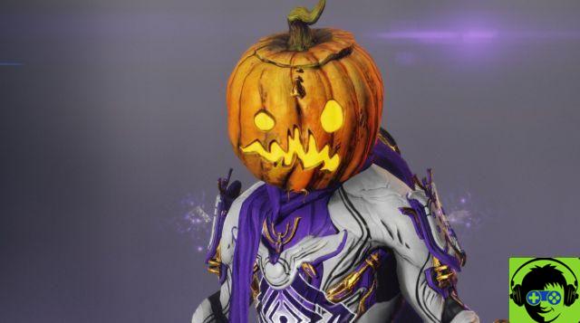 Warframe - How to get the Pumpkin Head Dullahan Mask