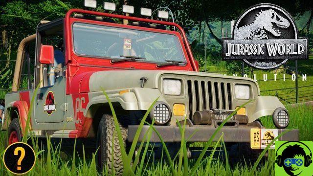 Jurassic World Evolution Comment Débloquer Skins du Jeep