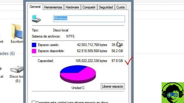 Cómo ver y saber qué está ocupando espacio en mi disco duro de Windows 10