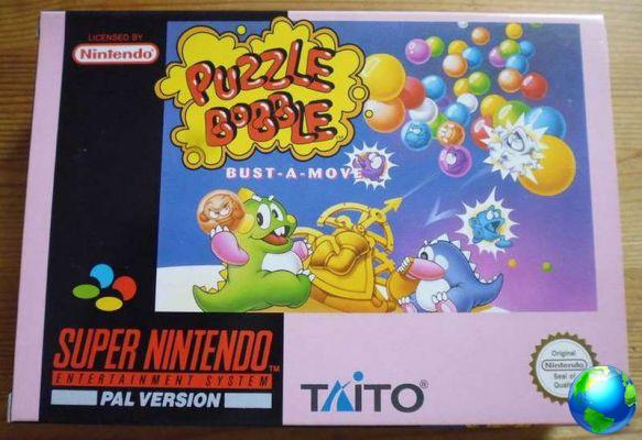 Codes et mots de passe des puzzles Bobble SNES