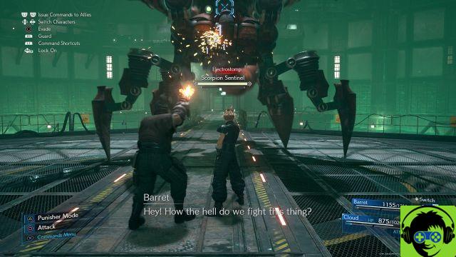 Cómo hacerles fracasar a los enemigos en la demo de remake de Final Fantasy VII