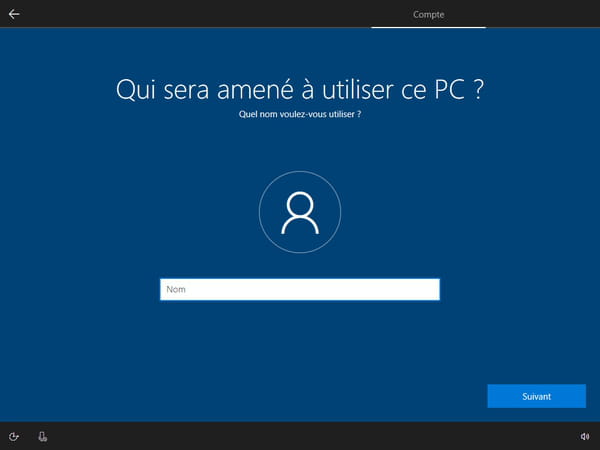 Install Windows 10 without a Microsoft account