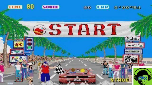 Out Run Mega Drive códigos e bônus