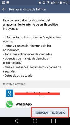 Como reiniciar ou redefinir o Android para as configurações de fábrica