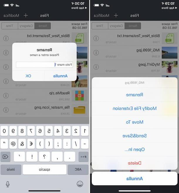 Come rinominare foto iPhone