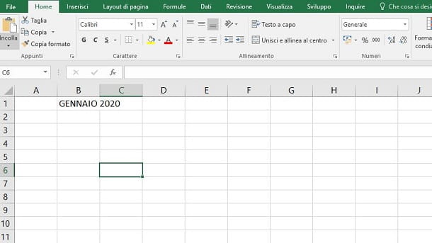 Cómo crear un calendario en Excel