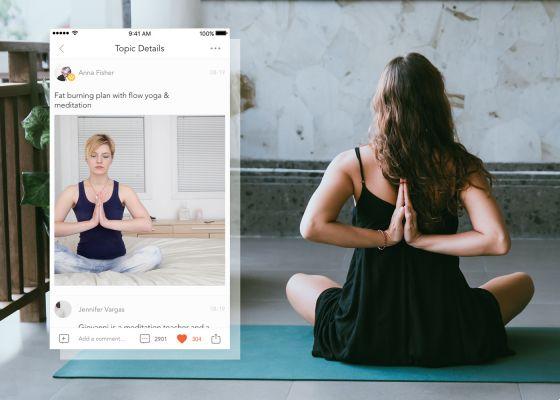 The best apps to do yoga with your mobile (2021)