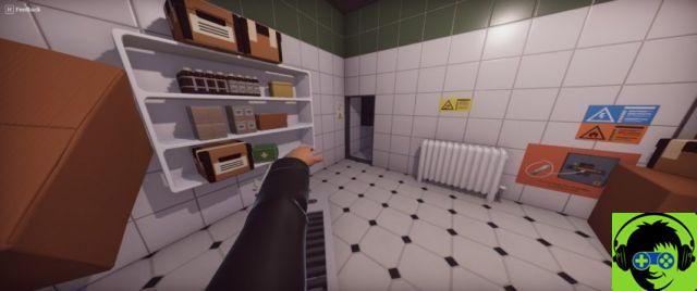 Dove trovare un fusibile per aprire le porte chiuse in cella frigorifera - Surgeon Simulator 2