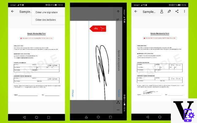 How to write on a PDF document (Android smartphone and tablet)