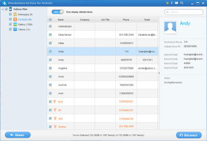 Recuperar la libreta de teléfonos de Android eliminada (Samsung, HTC, LG, Huawei, Sony)