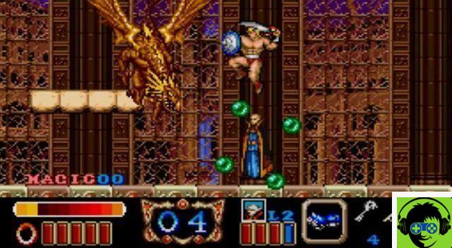 Espada mágica - códigos e cheats SNES