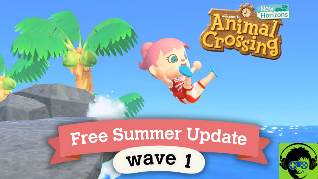 L'aggiornamento estivo n. 1 di Animal Crossing aggiunge nuoto e nuovi incontri