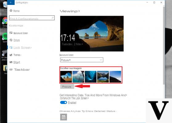 How to change the background of the login screen in Windows 10