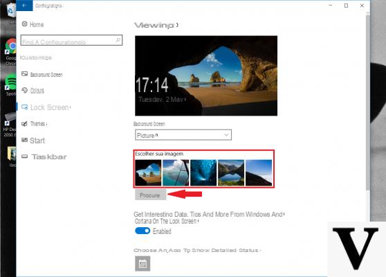 Como alterar o plano de fundo da tela de login no Windows 10