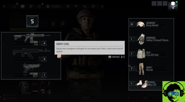 Ghost Recon Breakpoint: come leggere i livelli di equipaggiamento