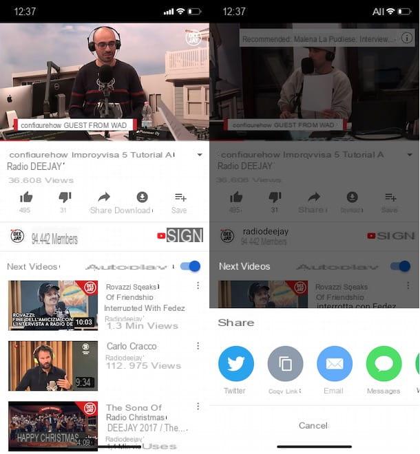 Cómo copiar un enlace de YouTube