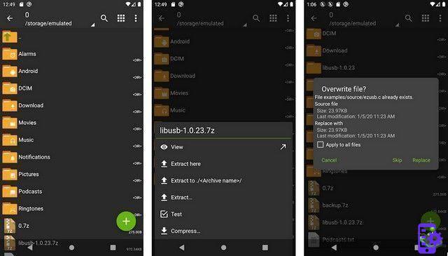 10 migliori app di decompressione per Android