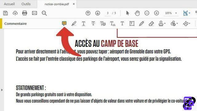 Como comentar um arquivo PDF?