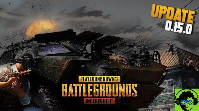 A atualização do PUBG Mobile 0.15.0 chegou