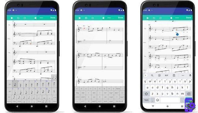 Las 10 mejores aplicaciones de compositores de música en Android