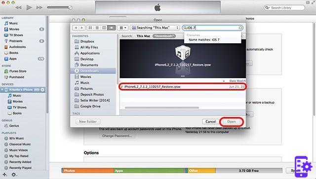 Como reverter para o iOS 7.1.2 do iOS 8