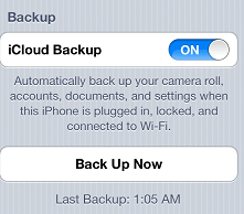 Use iCloud to Transfer data between two iPhones