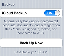 Use o iCloud para transferir dados entre dois iPhones