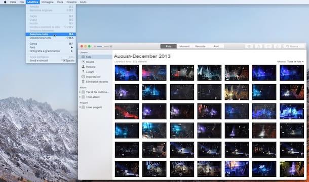 How to select all photos in iCloud