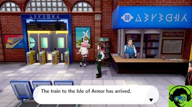 Cómo iniciar el DLC Isle of Armor en Pokémon Sword and Shield