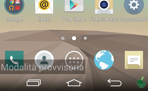 Android atascado en modo seguro