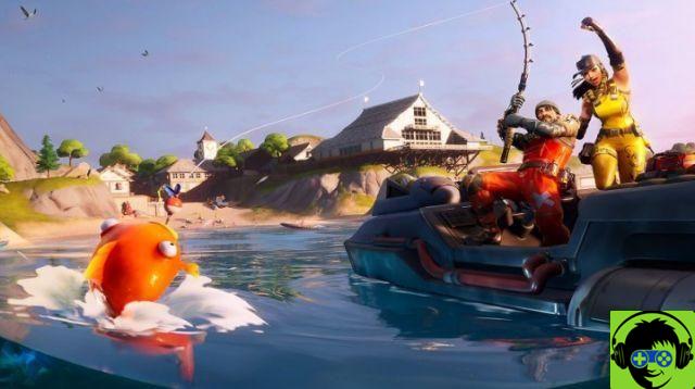 Fortnite: busque la O oculta en la pantalla de carga de aguas abiertas