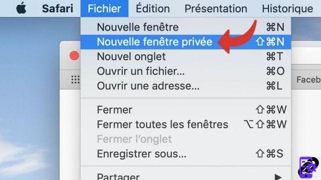 How to activate private browsing on Safari?