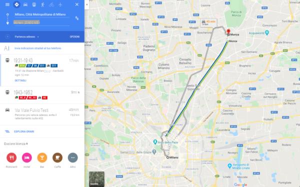 Come inserire più destinazioni su Google Maps