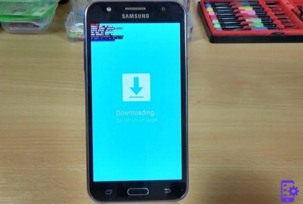 Como colocar o modo de download no Galaxy J5 2016