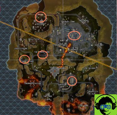 The best Deja Loot locations at World's Edge in Apex Legends