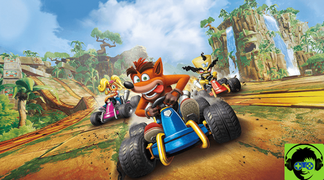 Análise de combustível movido a nitrogênio Crash Team Racing