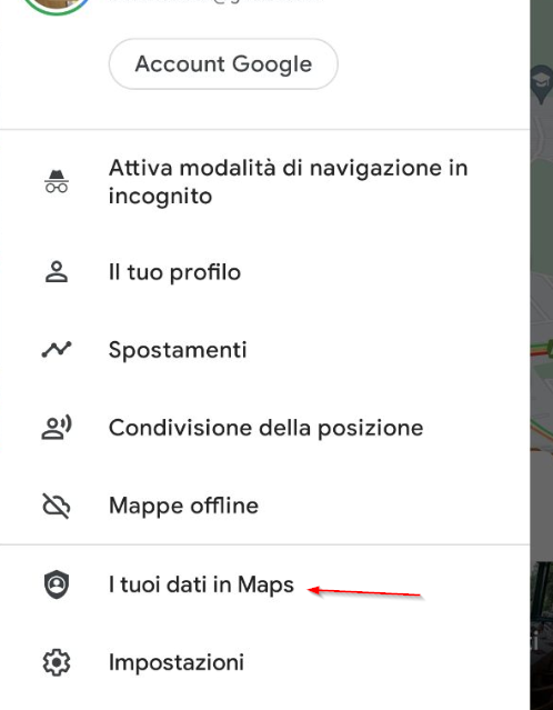 Afficher l'historique des positions dans Google Maps