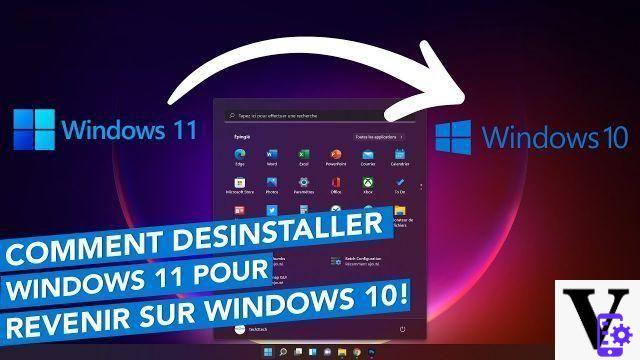 Windows 11: how to uninstall the update and go back to Windows 10