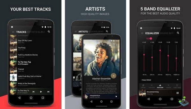 10 melhores aplicativos de música offline no Android