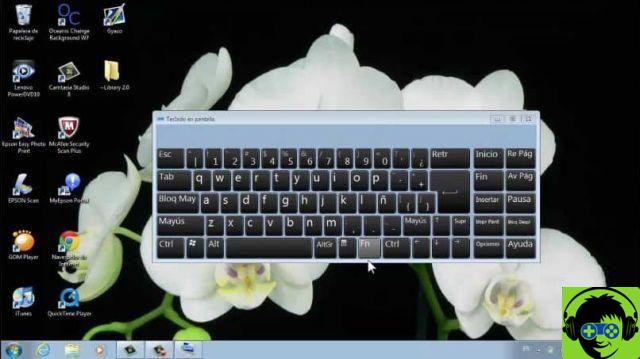 How to put and activate the virtual keyboard on my Windows PC screen? - Quick and easy