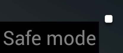 Enable / disable Safe Mode on Galaxy Note